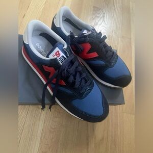 NEW BALANCE Unisex Blue Red Sneakers UL420V2 UL420VB2 M 7 W 8.5 NEW NIB